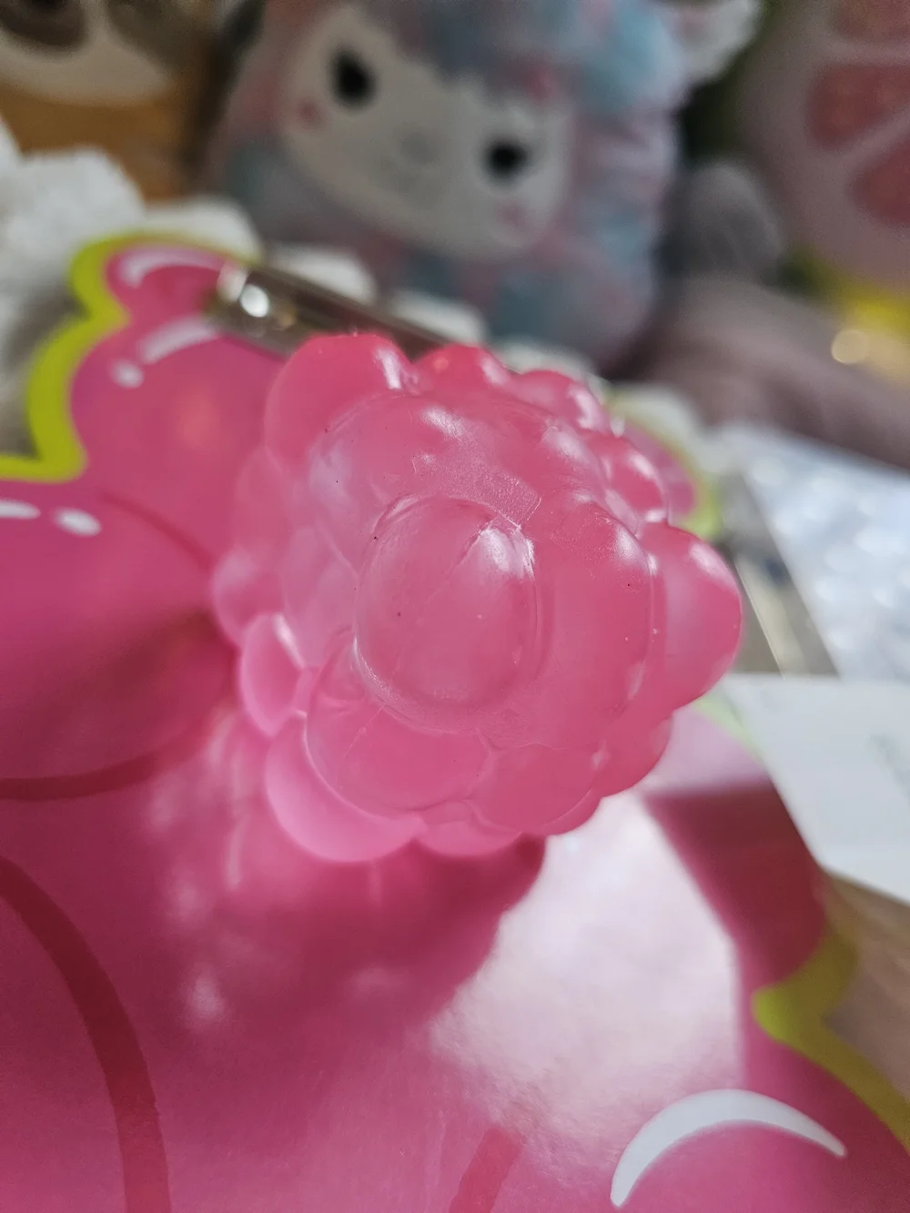Squishy Sensory CUBE PINK.